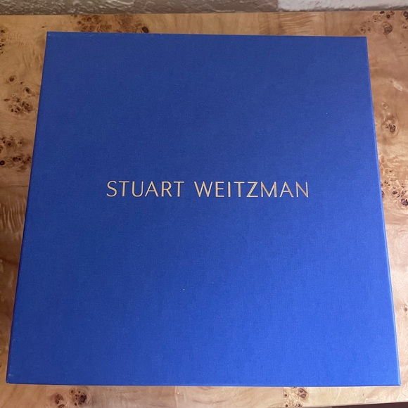 Stuart Weitzman Black Suede Cork Wedges - Picture 14 of 14